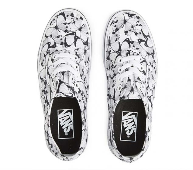 VANS | AUTHENTIC (BUTTERFLY) TRUE | WHITE / BLACK ADIDAS